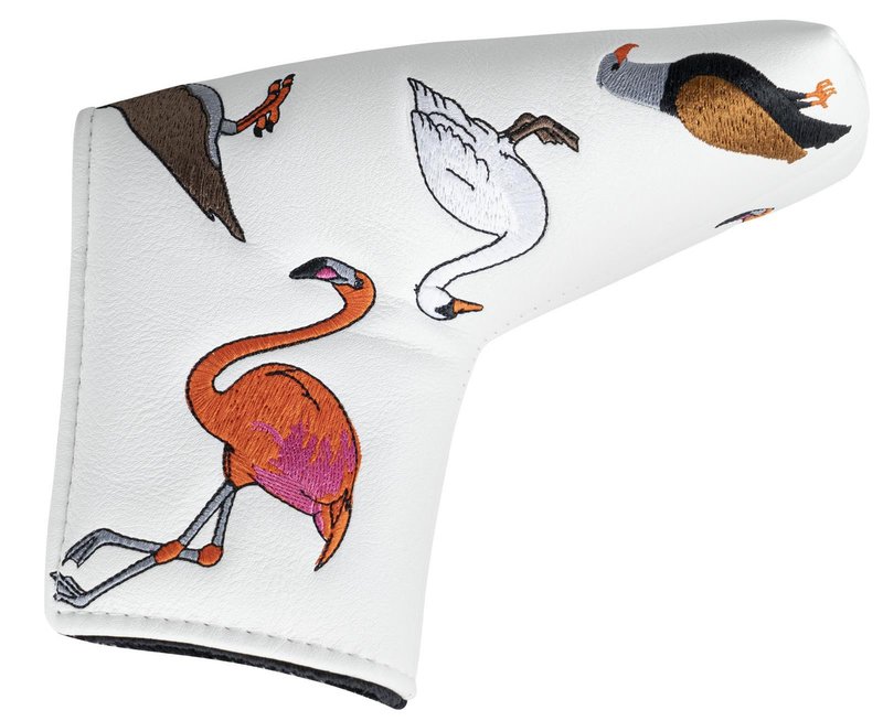 Flamingo White Putter headcover