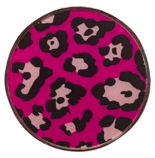 Magnetyczny marker golfowy - pink gepard