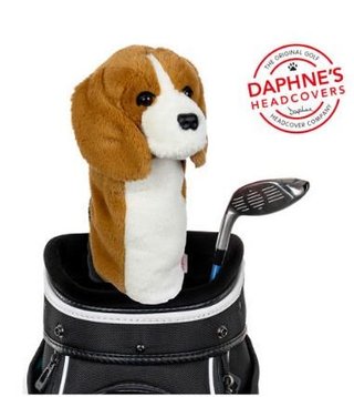 Daphne's Bobcat driver headcover, beagle