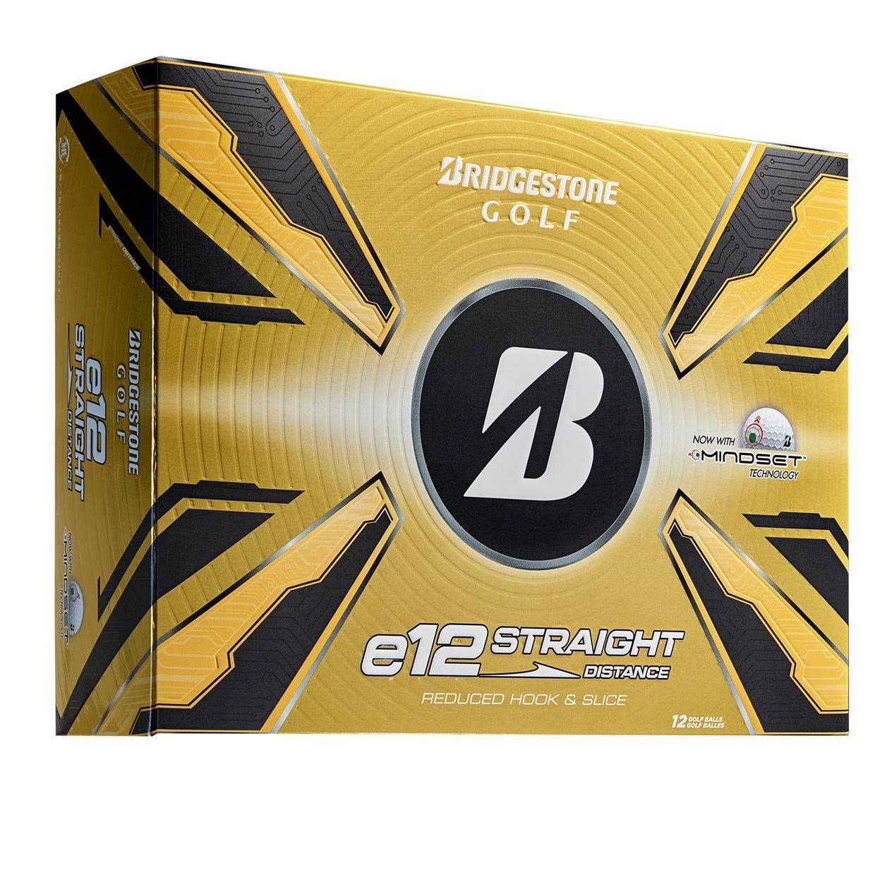 Bridgestone e12 Straight MindSet piłki golfowe