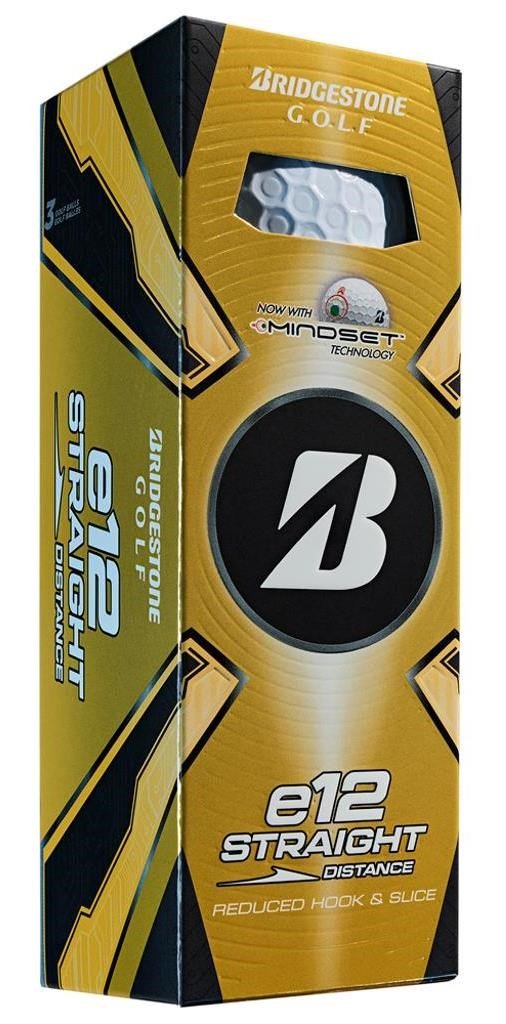 Bridgestone e12 Straight MindSet piłki golfowe