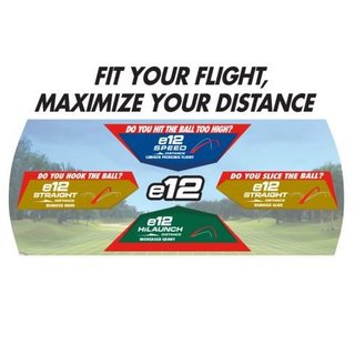 Bridgestone e12 Straight MindSet piłki golfowe