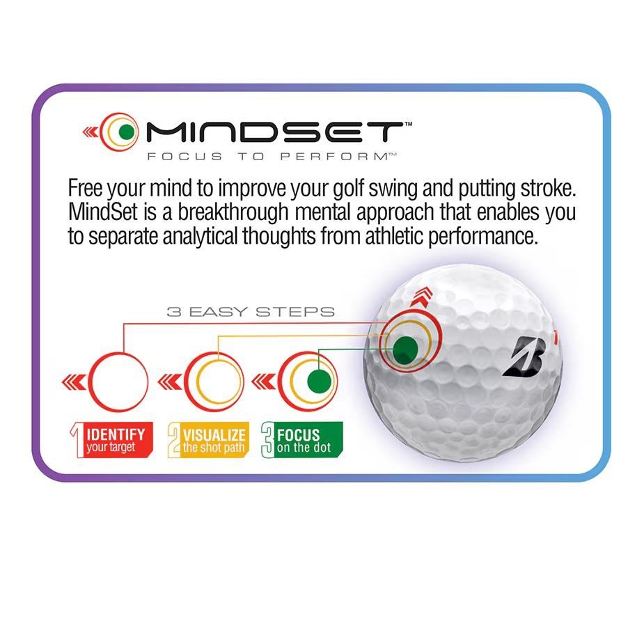 Bridgestone e12 Straight MindSet piłki golfowe