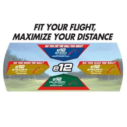 Bridgestone e12 Straight MindSet piłki golfowe