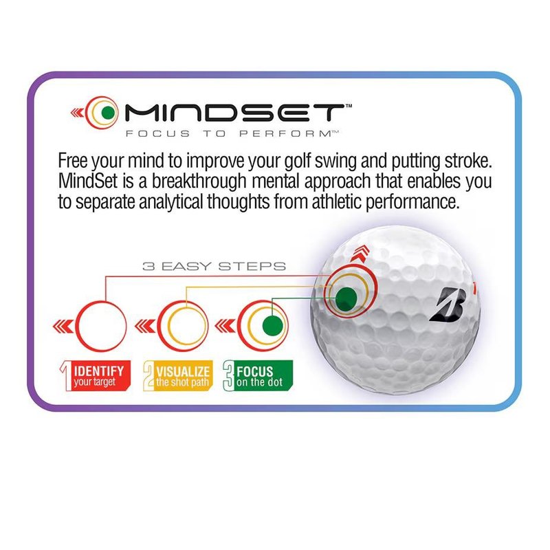 Bridgestone e12 Straight MindSet piłki golfowe