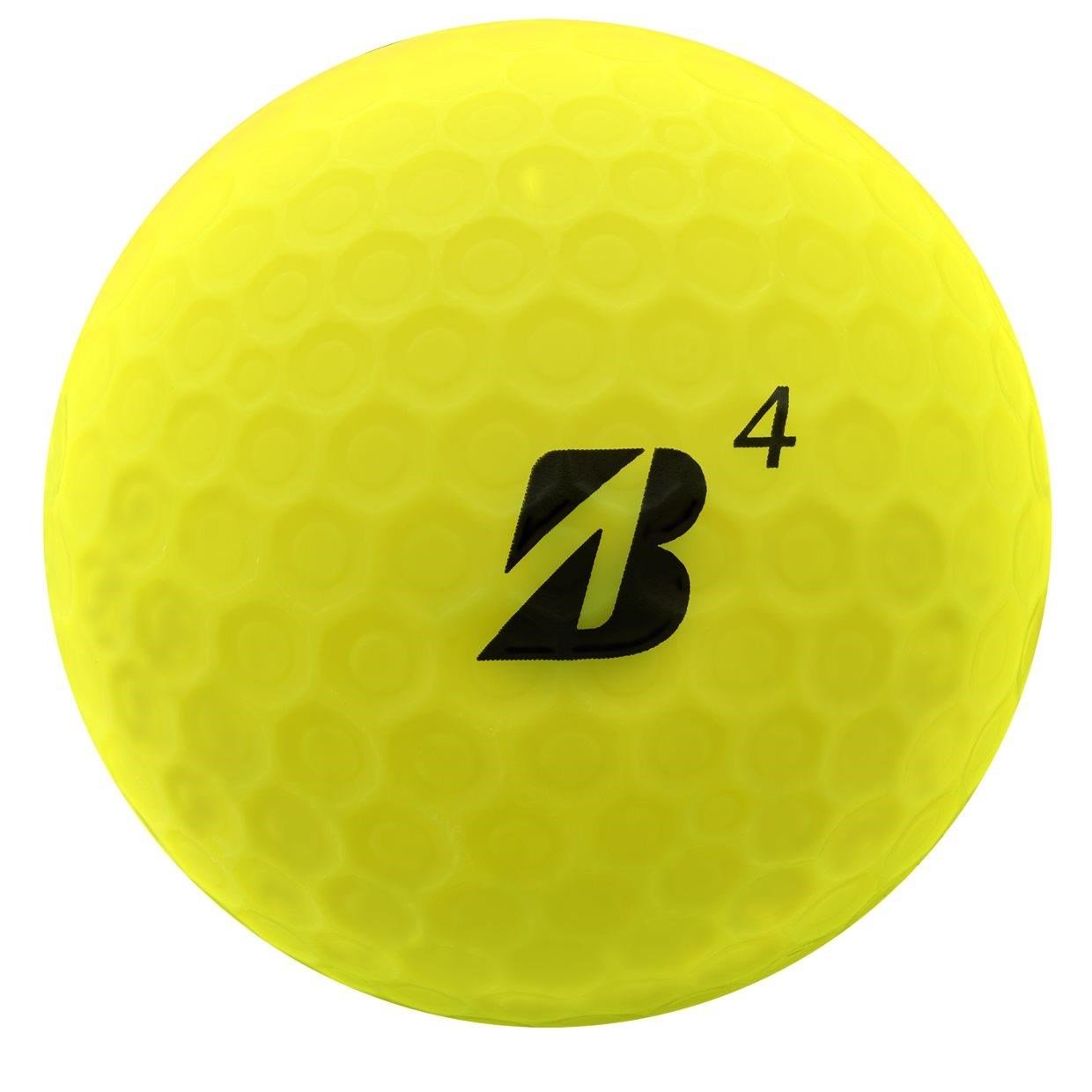Bridgestone e12 Straight MindSet piłki golfowe, żółte