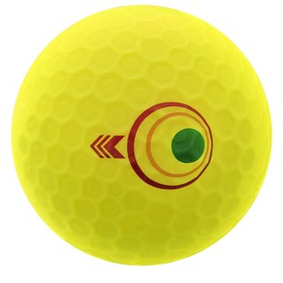 Bridgestone e12 Straight MindSet piłki golfowe, żółte