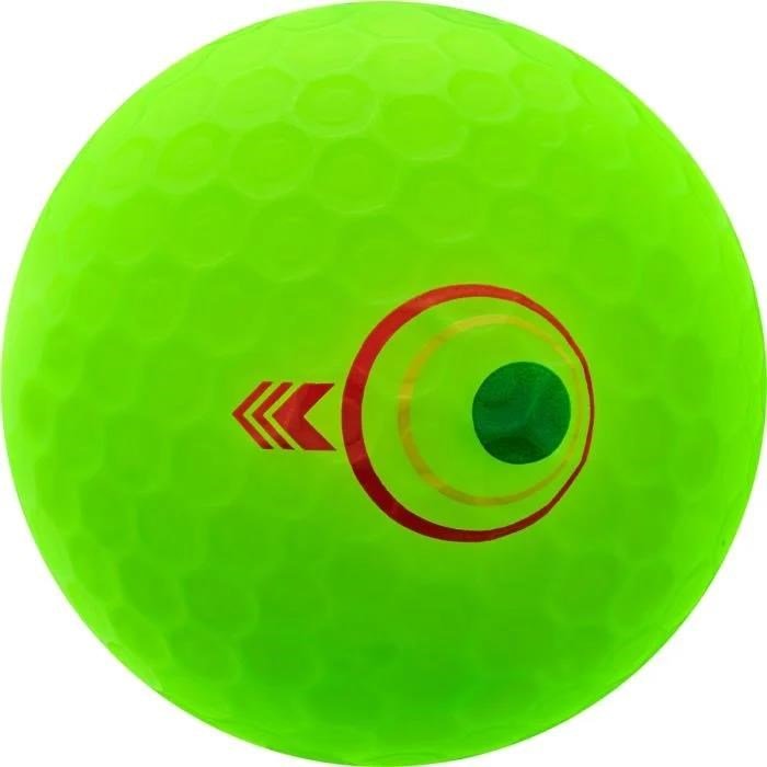 Bridgestone e12 Straight MindSet piłki golfowe, zielone