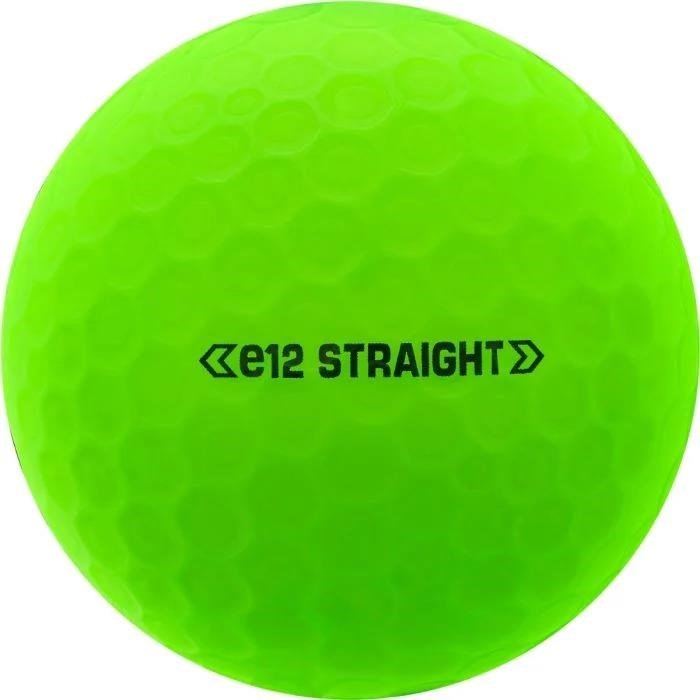 Bridgestone e12 Straight MindSet piłki golfowe, zielone