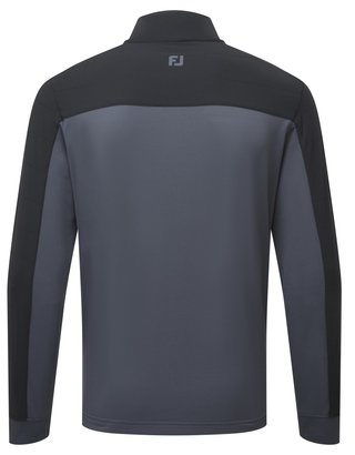 FootJoy ThermoSeries Hybrid Midlayer rmęska bluza, czarno/szara