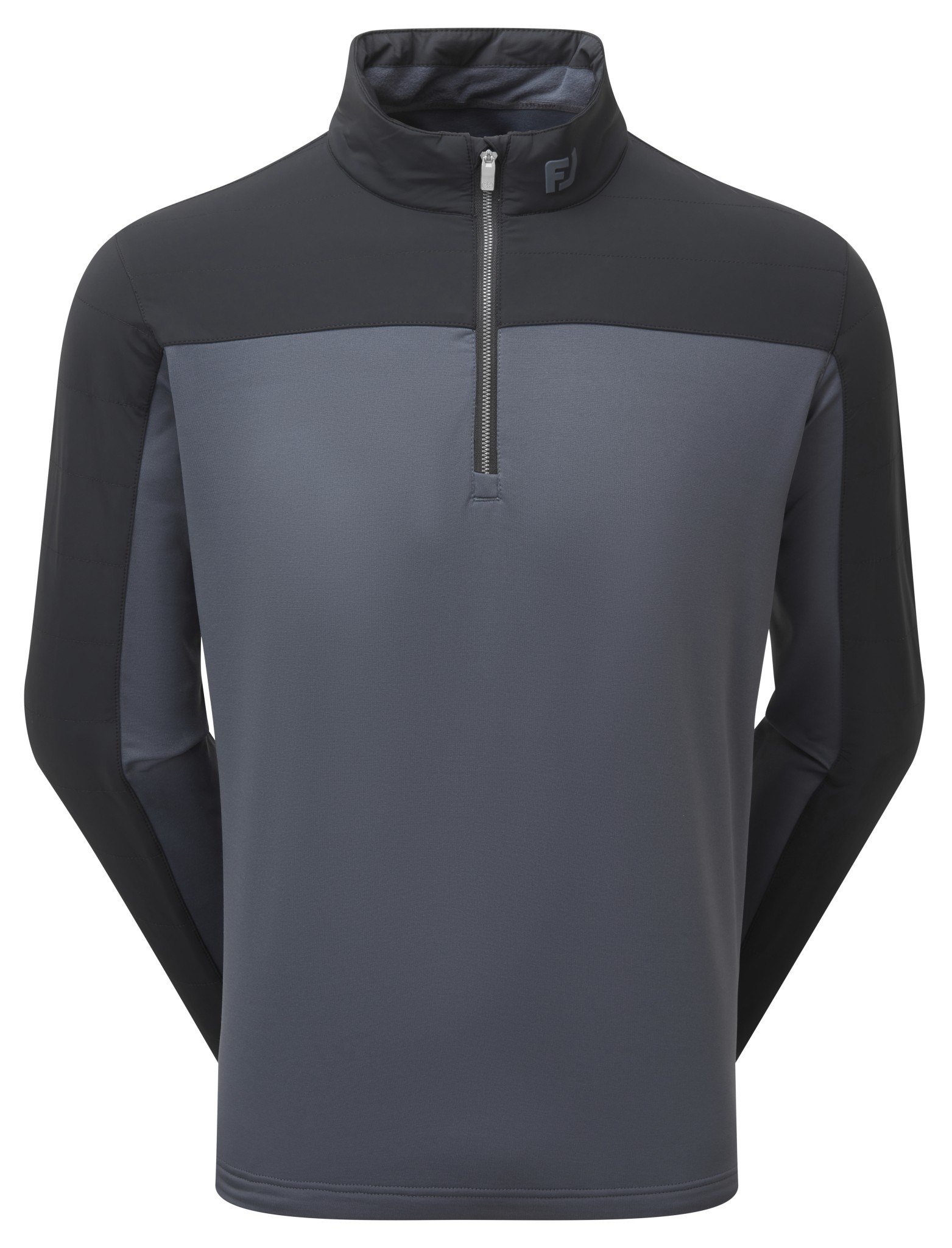 FootJoy ThermoSeries Hybrid Midlayer rmęska bluza, czarno/szara