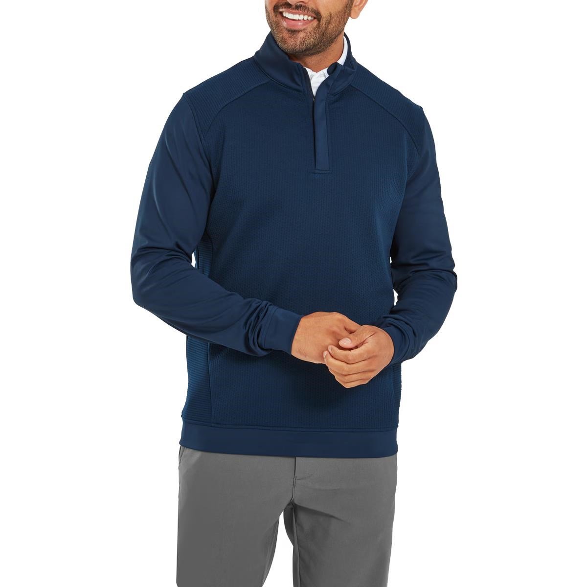 Footjoy ThermoSeries Ottoman Midlayer męska bluza, granatowa