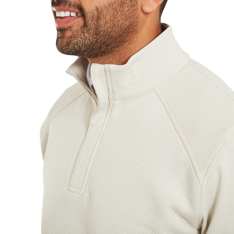 Footjoy ThermoSeries Ottoman Midlayer męska bluza, stone