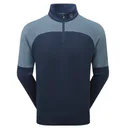 FootJoy ThermoSeries Jacquard Midlayer męska bluza, navy slate