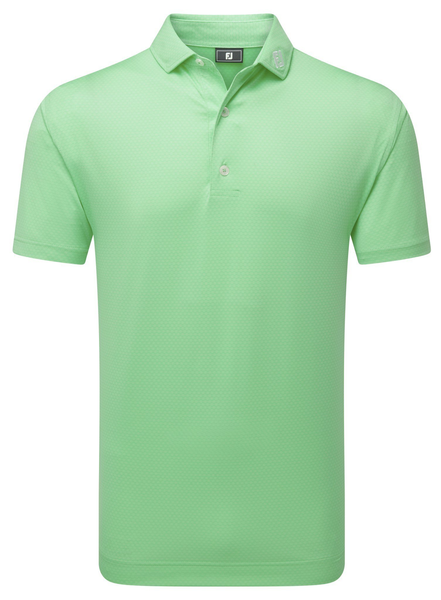 FootJoy ABACUS PRINT męskie polo, zielone
