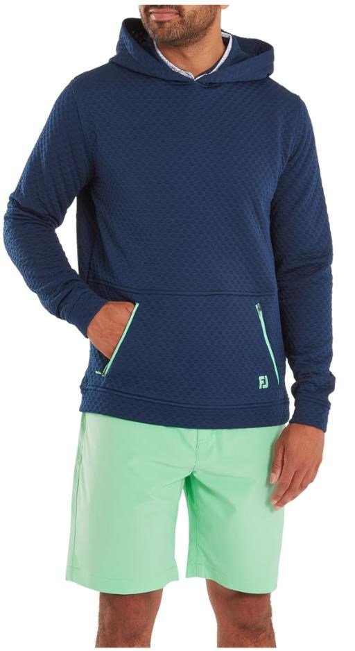 FootJoy Textured Knit męska bluza, granatowa