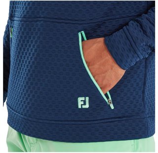 FootJoy Textured Knit męska bluza, granatowa