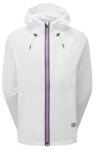 FootJoy HYDROKNIT damska kurtka wodoodporna, biała