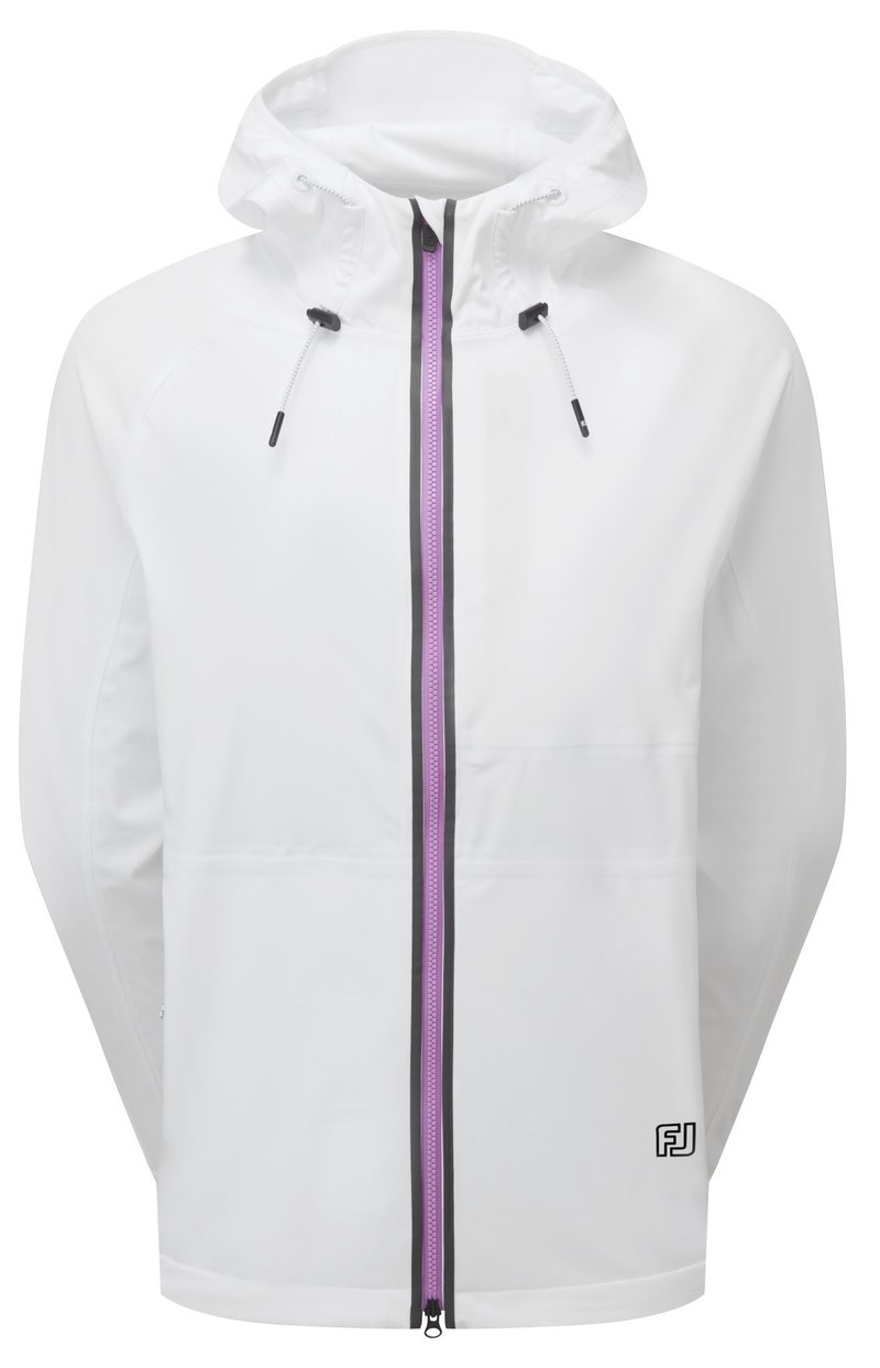 FootJoy HYDROKNIT damska kurtka wodoodporna, biała