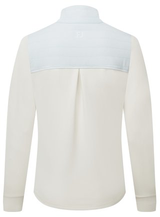 FootJoy ThermoSeries Hybrid Popover bluza damska, off white/ice blue