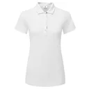 FootJoy JAQUARD STRIPE damskie polo, białe