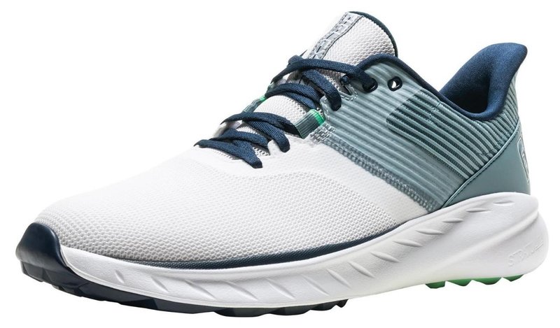 FootJoy Flex męskie buty golfowe, biało/niebieski