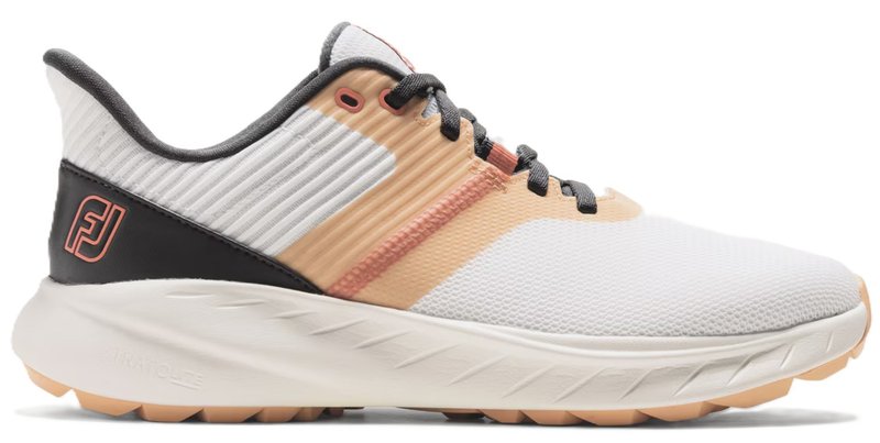 FootJoy Flex damskie buty golfowe, cream/pink/chocolate