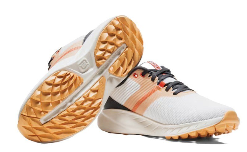 FootJoy Flex damskie buty golfowe, cream/pink/chocolate
