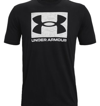 Under Armour ABC Camo Boxed Logo SS męski T-shirt, czarny