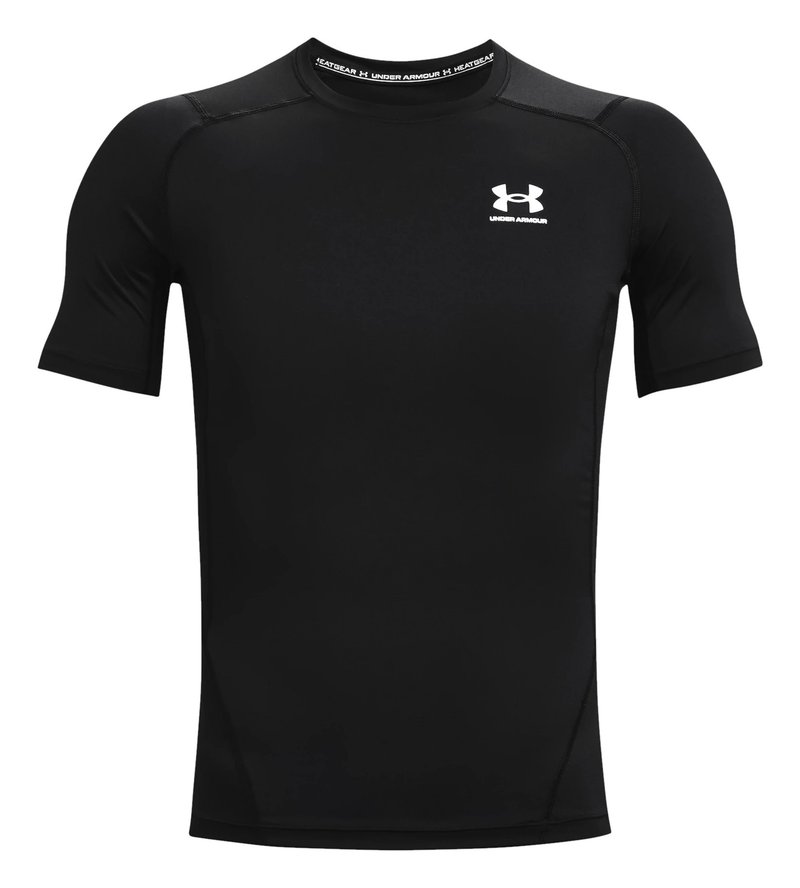 Under Armour HeatGear męska koszulka termiczna, czarna
