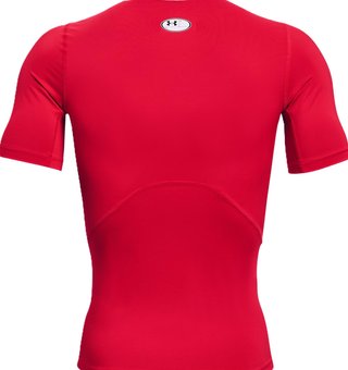 Under Armour HeatGear męska koszulka termiczna, czerwona