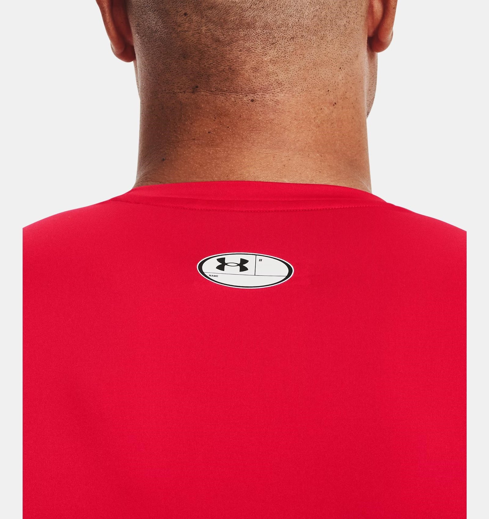 Under Armour HeatGear męska koszulka termiczna, czerwona