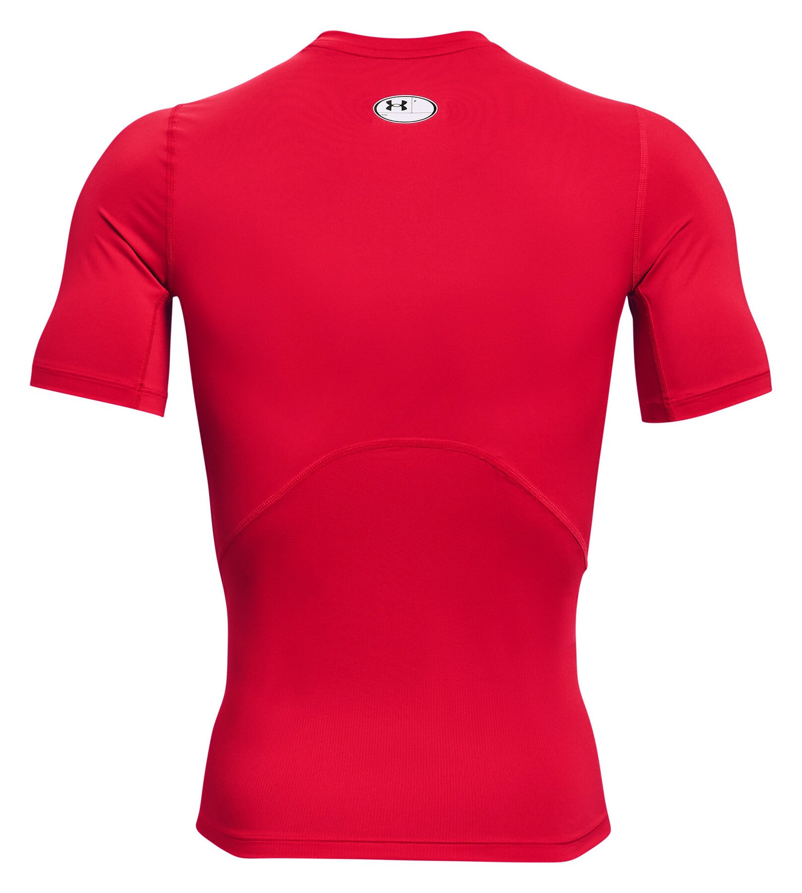 Under Armour HeatGear męska koszulka kompresyjna, czerwono/biała