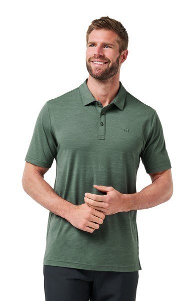 Travis Mathew The Heater męskie polo, balsam green