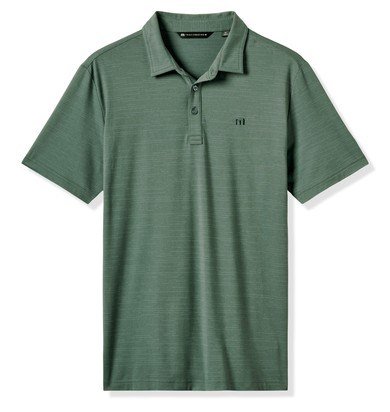 Travis Mathew The Heater męskie polo, balsam green
