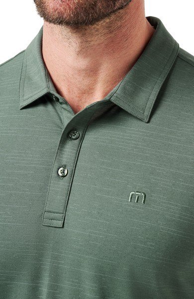 Travis Mathew The Heater męskie polo, balsam green