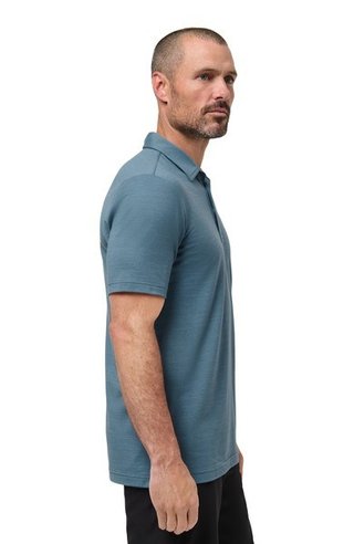 Travis Mathew The Heater męskie polo, copen blue