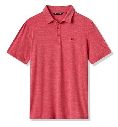 Travis Mathew The Heater męskie polo, heather scooter