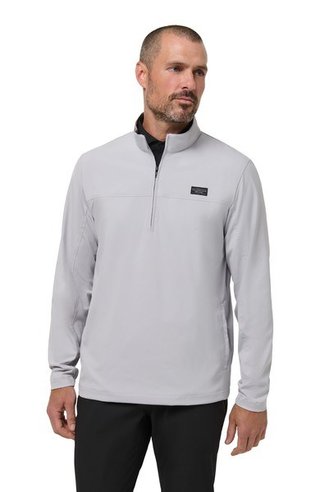 Travis Mathew Wanderlust quater zip męska kurtka, micro chip