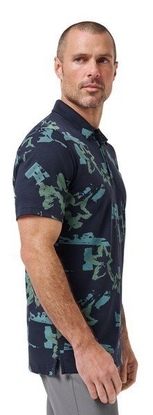 Travis Mathew Favorite Hello męskie polo, total eclipse