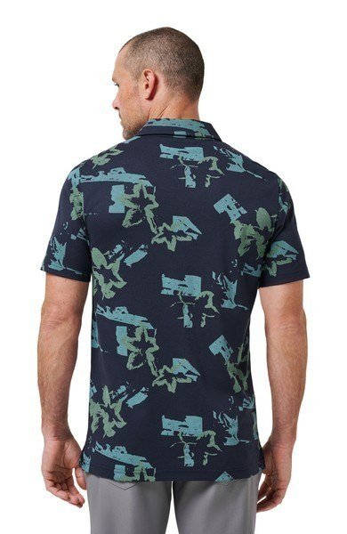 Travis Mathew Favorite Hello męskie polo, total eclipse