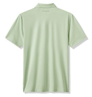 Travis Mathew River Boat męskie polo, aqua foam