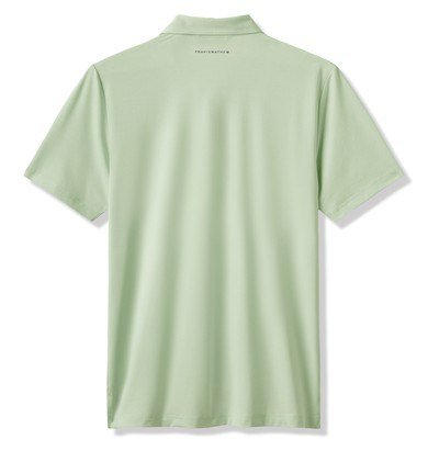 Travis Mathew River Boat męskie polo, aqua foam