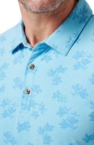 Travis Mathew Port Day męskie polo, air blue