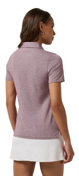 Travis Mathew Featherweight Active damskie polo, heather damson