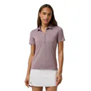 Travis Mathew Featherweight Active damskie polo, heather damson