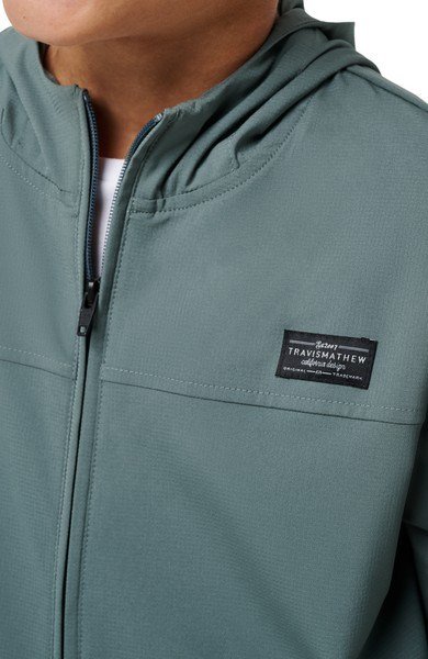 Travis Mathew Wanderlust dziecięca bluza, balsam green