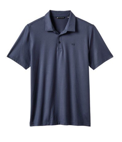 Travis Mathew Featherweight Performance męskie polo, total eclipse