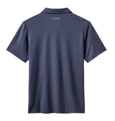 Travis Mathew Featherweight Performance męskie polo, total eclipse