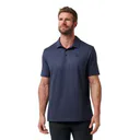 Travis Mathew Featherweight Performance męskie polo, total eclipse
